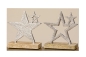 Preview: Boltze Home Collections 2er Set Aufsteller Stern Kasy 18 cm