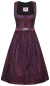 Preview: MarJo Dirndl Dietach 65cm Rocklänge mit Spitzenschürze und Gürtel mit Metallschließe