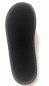 Preview: Damen Hauspantoffel Herz und Glitter anthrazit Filzpantoffel Hausschuhe Rutschfeste Sohle