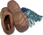 Preview: Angro Damen Gartenclogs Katzen mit Fell mit  Gartenhandschuhen 2 teiliges Set Gartenset
