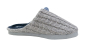 Preview: Damen Strickpantoffel grau