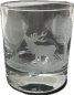 Preview: Kisslinger Whisky Becher Centro 330cl Hirsch Gravur Höhe 9cm Wasserglas