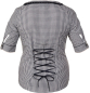 Preview: Marjo Trachtenbluse Feli-Brenda blau kariert