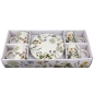Preview: Gilde Handwerk Geschirrset Wild Flowers 8tlg. Set Blumendesign Porzellan Service