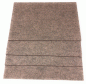 Preview: Gilde Handwerk Platzsets  beige Filz 45 cm x 30 cm Tischsets Eßunterlage