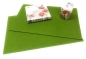 Preview: Geschenkset 2 Tischsets Platzsets grün Gilde mit Kerze und Servietten  Ambiente 4er Set Dinner vor Two