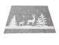 Preview: Boltze Tischset Helli Filz 2er Set Hirsche im Wald 35cmx45cm
