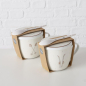Preview: Boltze Jumbobecher Mountains 2er Set 600 ml 6 teilig