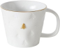 Preview: Boltze Home Collection Frühstücksset Pino Schale Becher Teller Tannenbaum 3 teilig Weihnachten