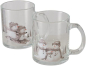 Preview: Boltze Home Collection Becher Frosty 4er Set mit Schneemannmotive Glühweinbecher Trinkbecher