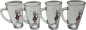 Preview: Boltze Home Glasbecher Lonelo 4er Set Trinkbecher Glühweinbecher