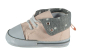 Preview: Baby Krabbelschuhe Lauflernschuhe Weiche Sohle Babyschuhe Aprikot Mädchen Sneaker ABS Sohle