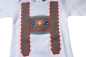 Preview: P.Eisenherz Baby Body mit Stickerei Lausbua weiß