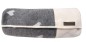 Preview: Nackenrolle Bezug mit Herzen aus Wolle 42x22 cm