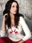 Preview: Taubert Kuscheliger Pyjama im X-Mas Design mit Rentiermotiv