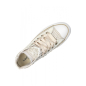 Preview: Krüger Madl Fescher Sneaker Cream Dream beige Trachtenschuh Leinensneaker