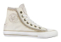 Preview: Krüger Madl Fescher Sneaker Cream Dream beige Trachtenschuh Leinensneaker
