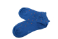 Preview: Elbeo Damen Sneaker Socken mit Blümchen Blau