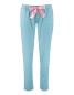 Preview: Charlie Choe Damen Pyjama Schlafanzug türkis blau rosa Follow your Dreams