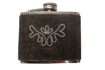 Preview: Gourmet Berner Geschenkset mit Blutwurz 0,1 l und Flachmann