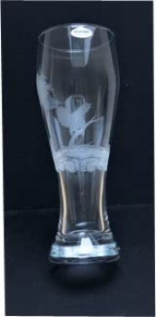 Kisslinger Weizenbierglas 0,3L Gravur Auerhahn Bierglas Weizenbierglas Gravur Hochwertige Handarbeit