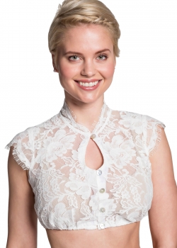 Preview: Spieth & Wensky Dirndlbluse Grimaldi Spitze 33 cm