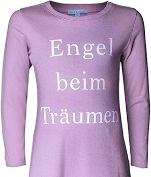 Preview: Louis & Louisa Kindernachthemd  Engel Beim Träumen Rosa(92/98)