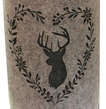 Preview: Boltze Home Collection Korb Leopold Hirschkopf 50x Ø34cm - Kopie