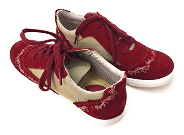 Preview: Spieth & Wensky Sneaker Insel Rot/Natur - Kopie