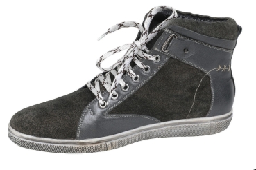 MarJo Herren Leder Boots Cäsar grau