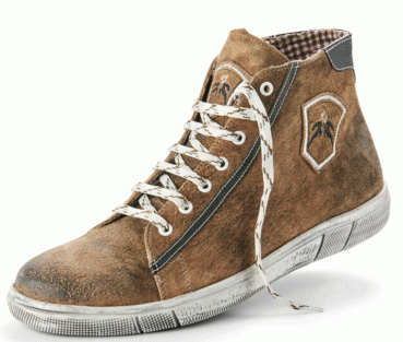 Maddox Schuh Trachtensneaker Marinus wood Nappato