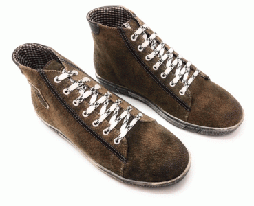 Maddox Schuh Trachtensneaker Marinus wood Nappato