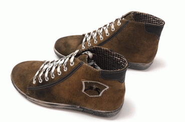 Maddox Schuh Trachtensneaker Marinus wood Nappato