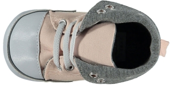 Baby Krabbelschuhe Lauflernschuhe Weiche Sohle Babyschuhe Aprikot Mädchen Sneaker ABS Sohle