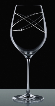 Kisslinger Weingläser Bordeaux Vienna 660 ml Höhe 25,3cm Set 2 Stück Rotweingläser mundgeblasen Hochwertig Handgefertigt Weißweinglas