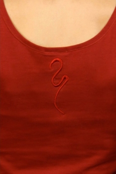 Sohang Top Bordeau Yogafashion by Lia Kauhs