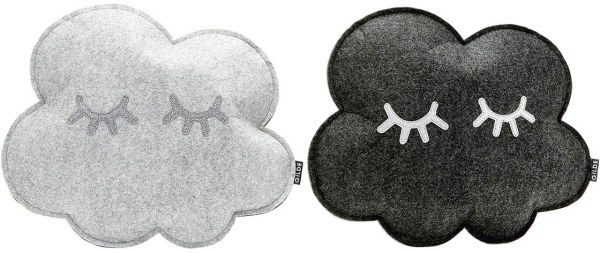 Gilde Filz Sitzkissen Wimpernschlag