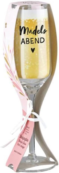Gilde Handwerk Sektglas Let´s talk  Mädelsabend  2er Set Proseccoglas Sektgläser