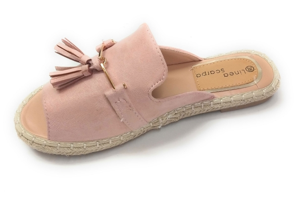 Linea Scarpa Pantolette Ancona rose