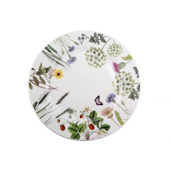 Gilde Handwerk Geschirrset Wild Flowers 8tlg. Set Blumendesign Porzellan Service