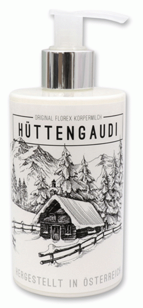 Florex Schafsmilch Flüssige Seife 400ml und Bodymilk 250 ml Schneerose Hüttengaudi 2 er Set beide in Spenderflasche