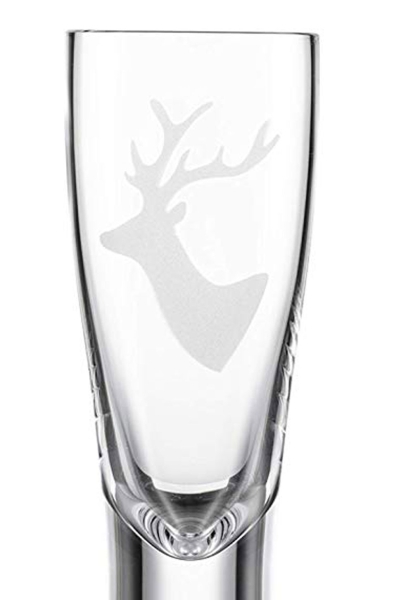 Eisch Destillate Chalet Schnapsglas 2 Stück Hirschmotiv 60 ml