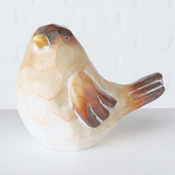 Boltze Dekofigur Donaldy Vogel 2 fach sortiert Höhe 13 cm Dekofiguren Gartendeko
