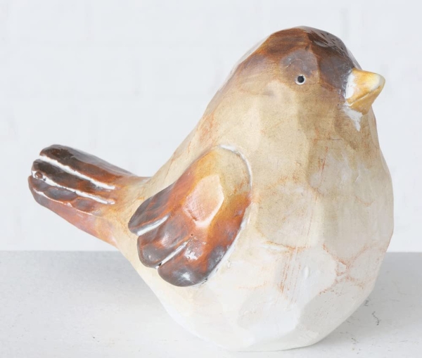 Boltze Dekofigur Donaldy Vogel 2 fach sortiert Höhe 13 cm Dekofiguren Gartendeko