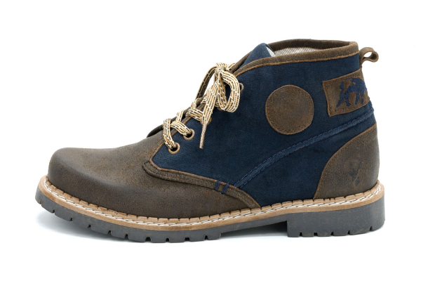 Spieth & Wensky Herren Boot Irland Nappa Crash russ/blau