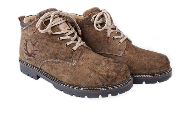 Krüger Herren Trachtenschuh Anton braun