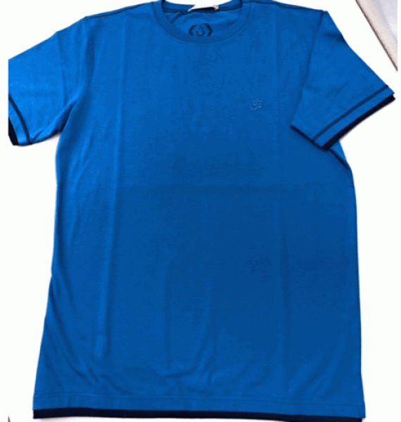 Basic Shirt Men arzurblau The Spirit of Om Gr. S Unisex