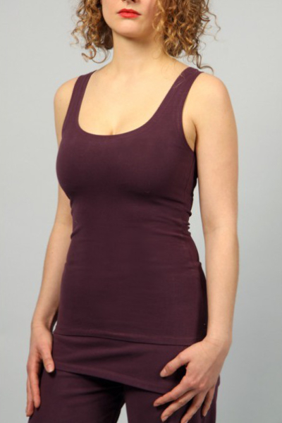 Sohang Top pruné/plaume Yogafashion by Lia Kauhs