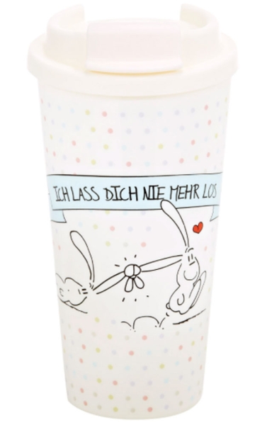 Mea Living Coffee to Go Becher  Ich lass dich nie mehr los