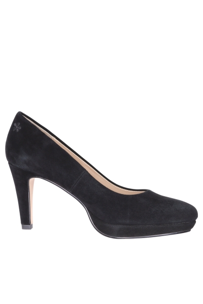 Damen Plateau Pumps Classy Schwarz